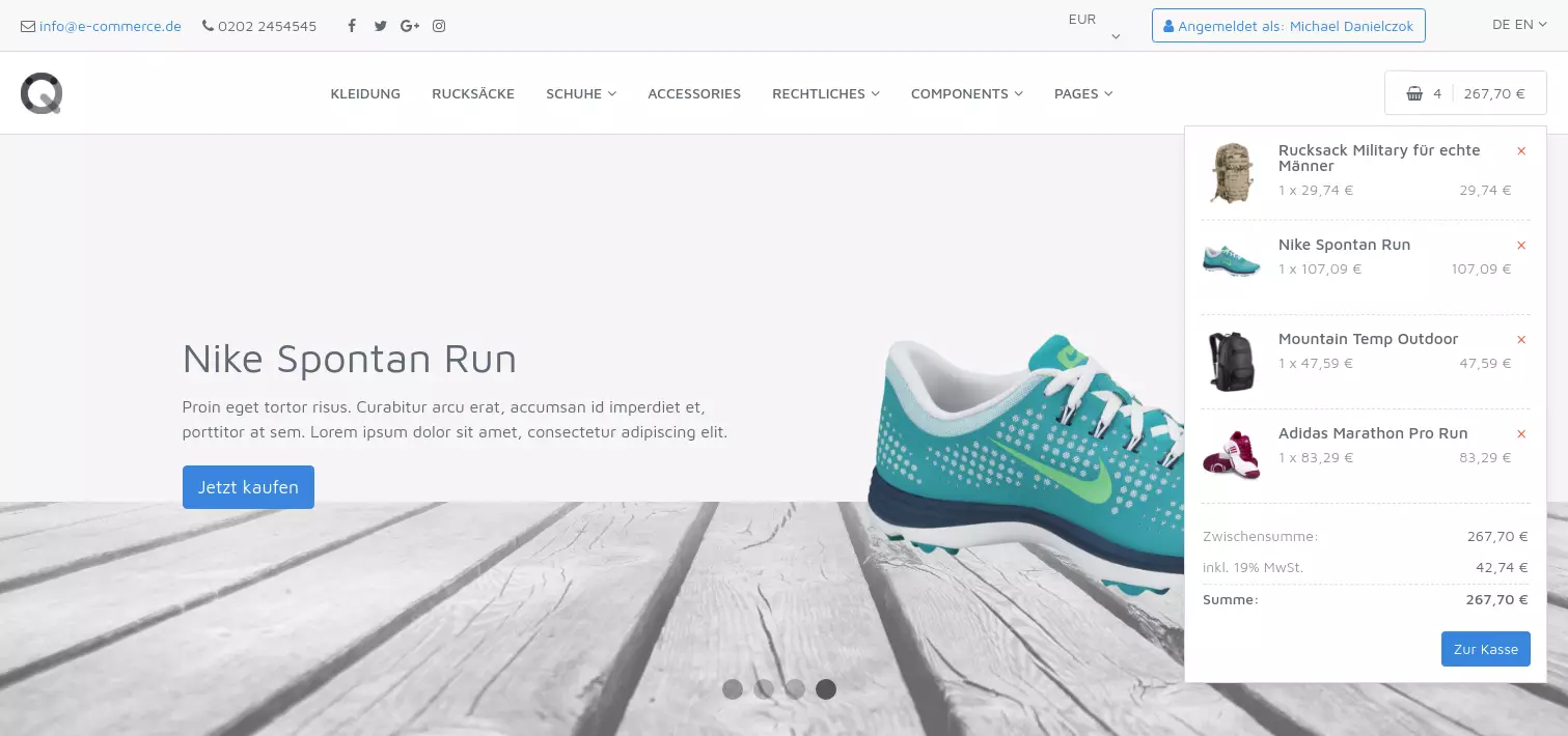 QUIQQER E-Commerce